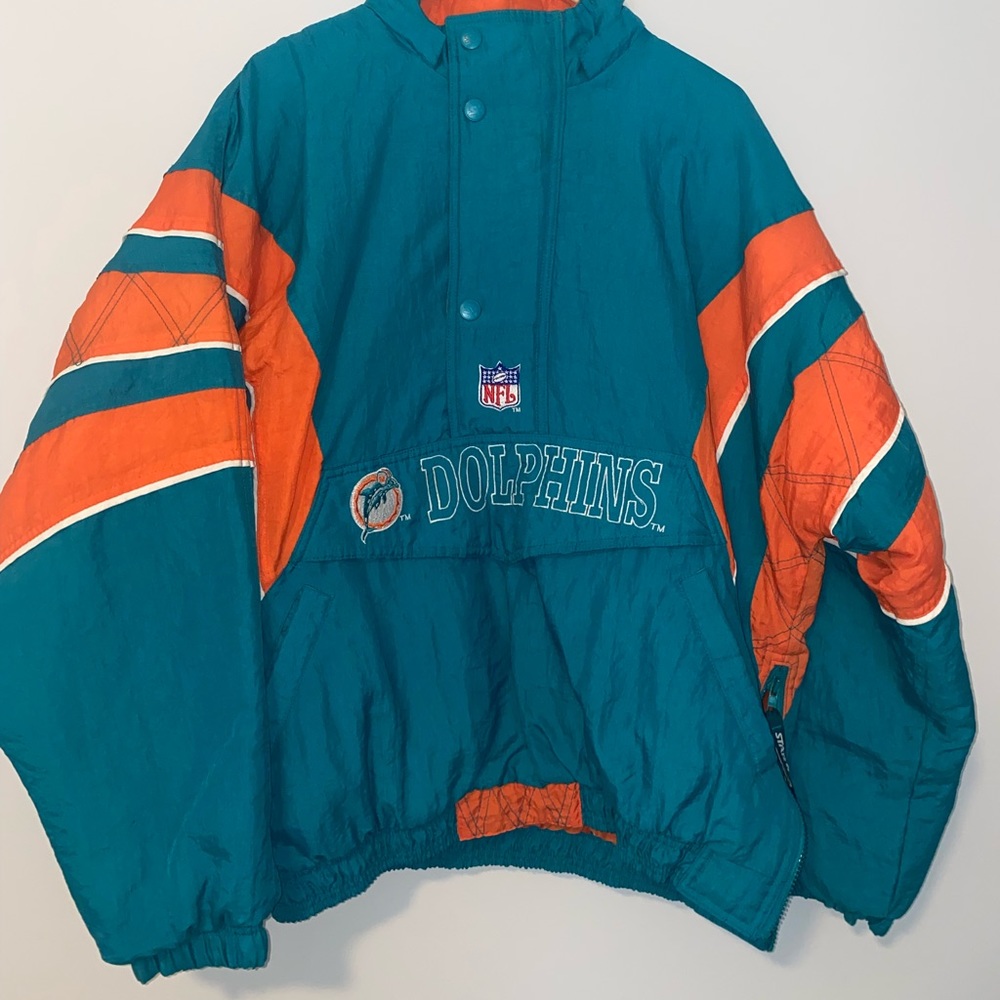 Vintage Miami Dolphins Bomber Jacket